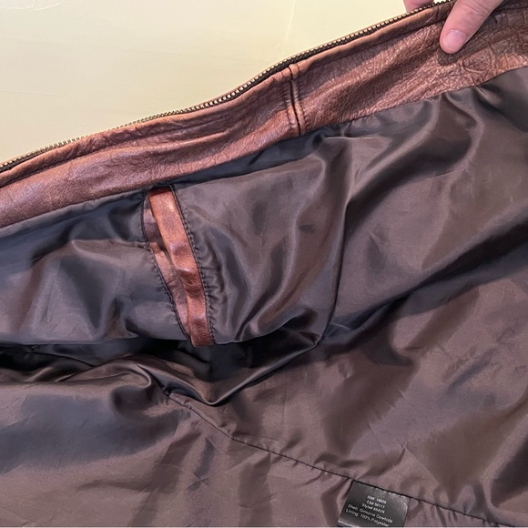 Schott NYC Cafe Racer Leather Jacket 654VN - Picture 4 of 15